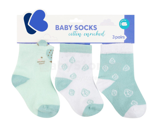 Baby socks with 3D ears Jungle King 0-6m