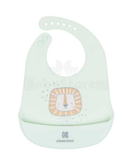 Silicone bib Savanna Mint