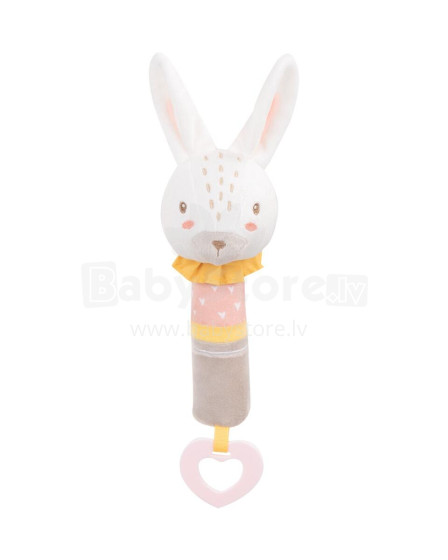 Squeaker toy with teether Rabbits in Love
