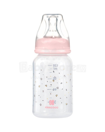 PP feeding bottle 120ml Savanna Pink 
