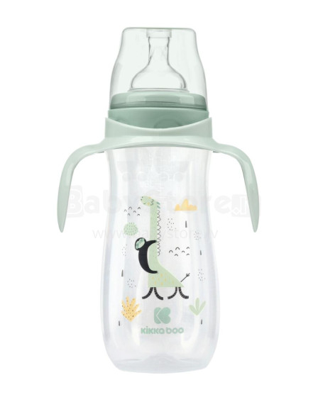 PP feeding bottle 400ml Jingle Jungle Mint