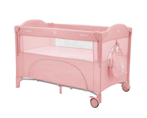 Baby cot 2 levels Milky Way Pink 2023