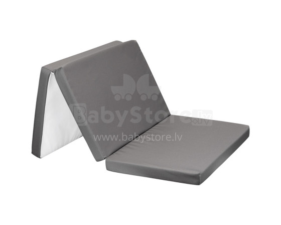 Foldable mattress 59/118/5 cm polyester Dark Grey