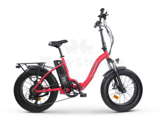 Electric bicycle BERAUD E2800 TOP, size 20, red