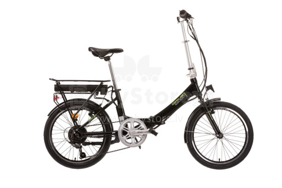 Electric bicycle ORUS E2000, size 20, black