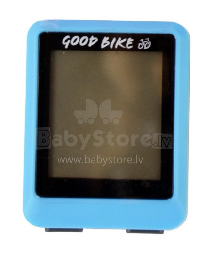 Bicycle computer with wire GOODY-13, blue