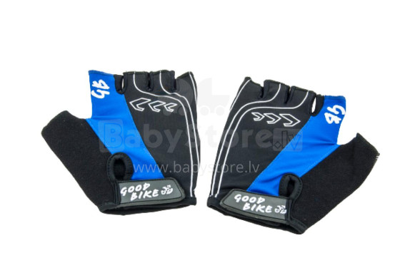 Bicycle gloves D-GRIP, adult, size: XL, blue/black