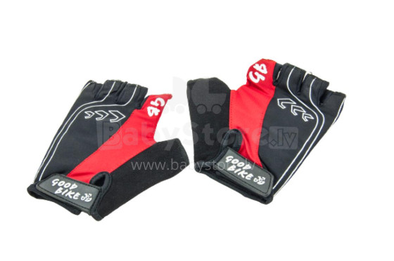 Bicycle gloves D-GRIP, adult, size: L, red/black