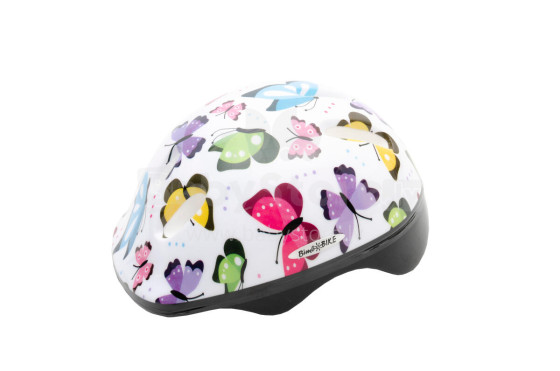 Bike helmet for kids, size S, butterflies