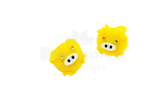 Set of front and rear lights MUMPS, yellow