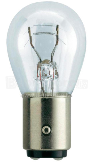 Twin filament indicator bulbs 12V 21/5W BAY15D, 10 pcs