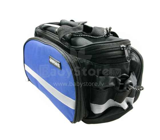 Bicycle bag GOOD BAG, rear, black/blue