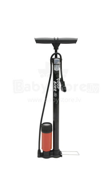 Bicycle pump T-POWER, black/orange