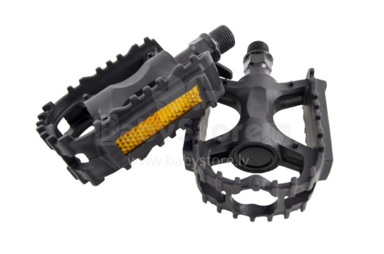 Bicycle pedals TRACK, 2pcs, for children, black