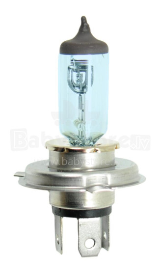 High power halogen bulbs H4 12V 60/55W P43T SUPERWHITE, 2 pcs