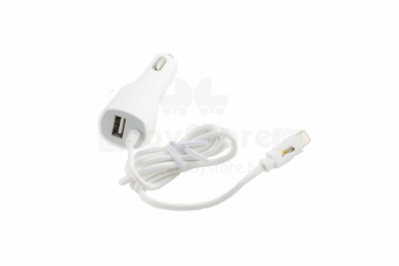 Car charger with USB port for iPhones 5/6