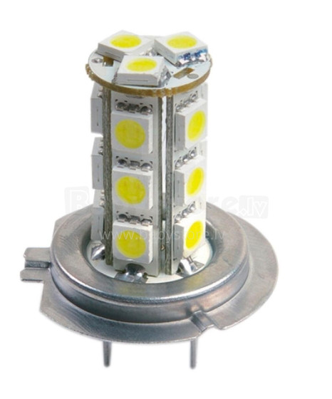 Светодиодная лампа, 1 шт, H7 12V 55W PX26D, 18SMD