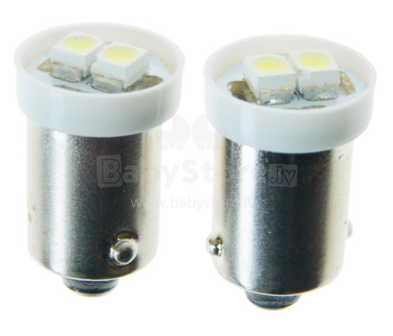 LED bulbs, 2 pcs., BA9S T10, 2SMD