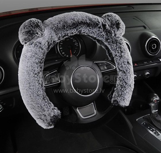 Plush steering wheel cover BALLO