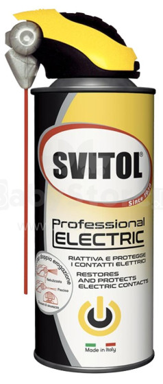 Professional lubricant for electric elements SVITOL, 400ml