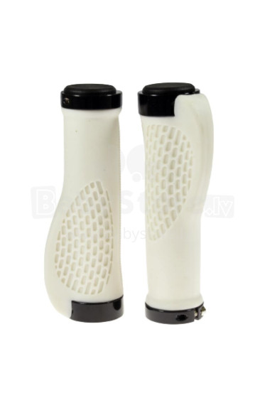 Handlebar grips EGRO, 2pcs, white