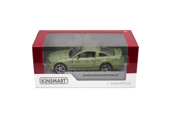 KINSMART Miniatūrais modelis 2006 Ford Mustang GT, scale 1:36