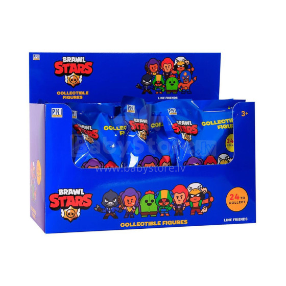 BRAWL STARS Figūrėlė uždaroje pakuotėje, 6 cm