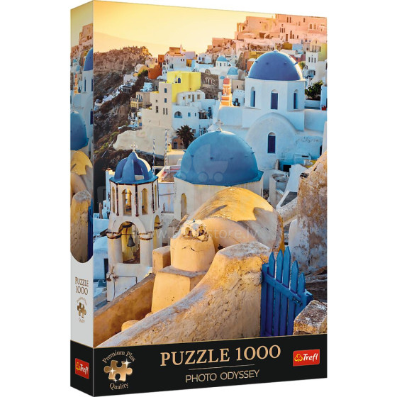 TREFL Premium Plus Puzle Santorini, 1000 gab.