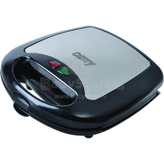 Camry Sandwich maker CR 3024 730  W, Number of plates 3, Number of pastry 2, Black