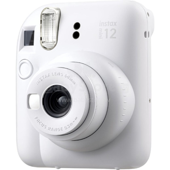 Fujifilm Instax Mini 12 momentfoto kamera, clay-white