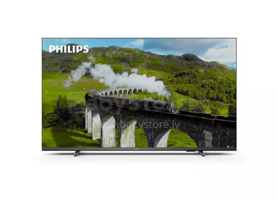 Akcija! PHILIPS 43'', Ultra HD, LED LCD televizors, pelēks