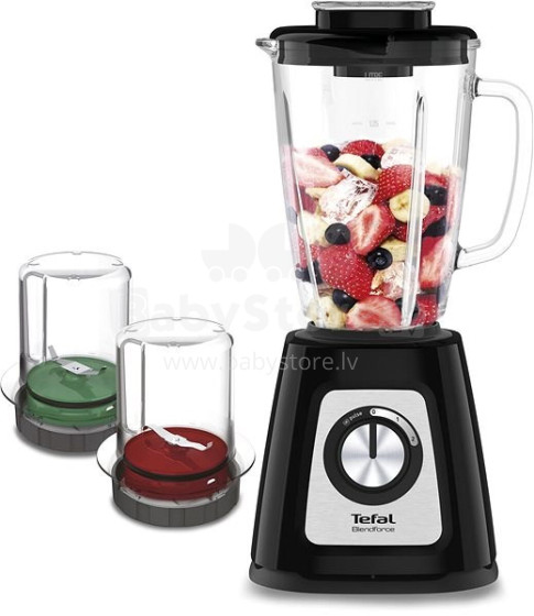 TEFAL BlendForce Glass blenderis, melns