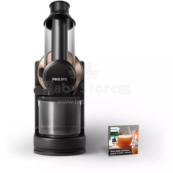 Akcija! PHILIPS Viva Collection Sulu spiede 150W, 1l (zemo apgriezienu) melns