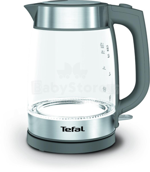 TEFAL tējkanna Double Layer, 1.7 L,caurspīdīga