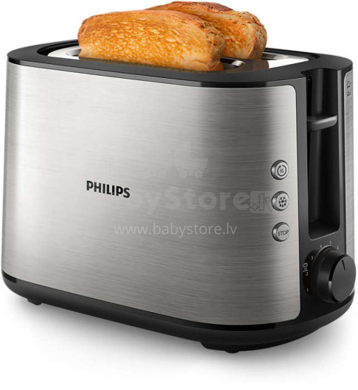 Akcija! PHILIPS Viva Collection tosteris, sudraba