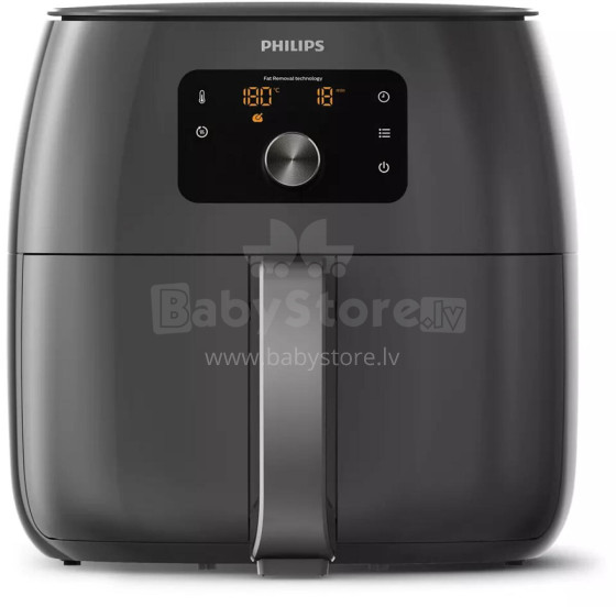 (V)Akcija! PHILIPS karstā gaisa katls, 2225 W, tumši pelēks