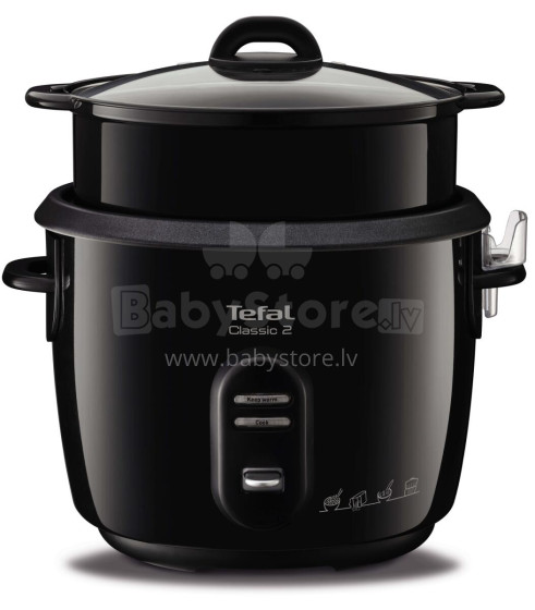 TEFAL rīsu vārāmais katls Classic 2, melns