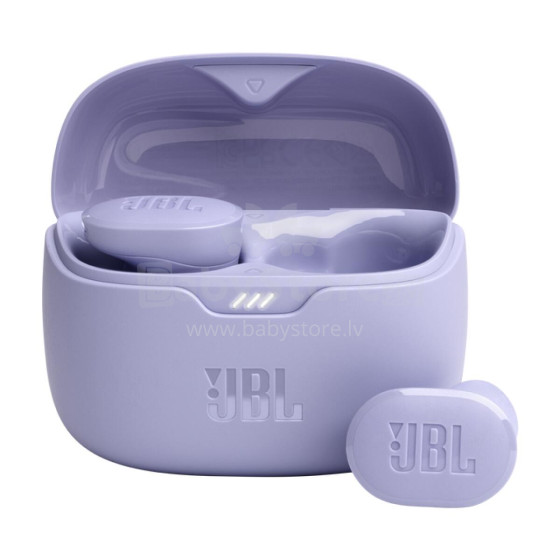 Akcija! JBL in-ear austiņas ar Bluetooth, violetas