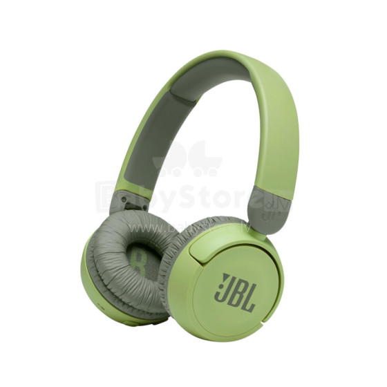 JBL on-ear austiņas ar Bluetooth bērniem, zaļas