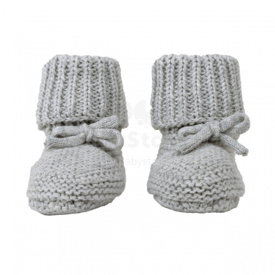 Lodger Slipper Knit čībiņas, Steel, 0-6m