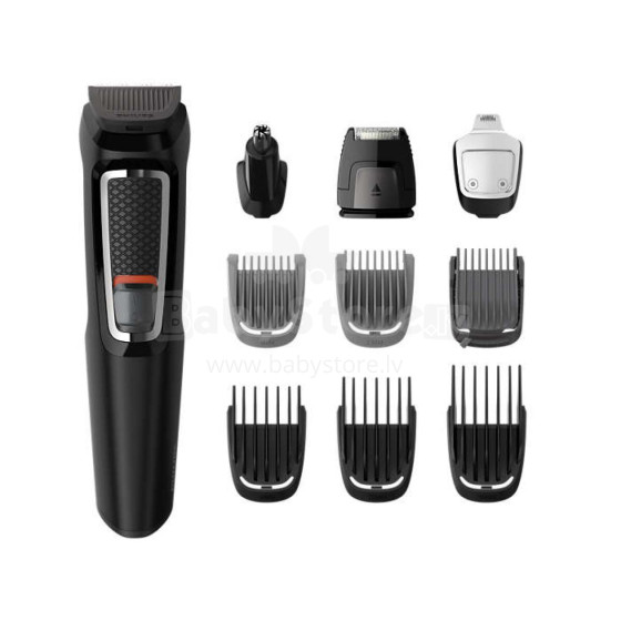 (V)Akcija! PHILIPS Multigroom series 3000 trimmeris (9-in-1), sejai un  matiem