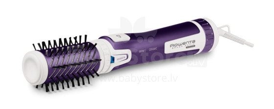 ROWENTA rotējošs matu veidotājs Brush Activ  Volume&Shine, 1000 W, balta/violeta