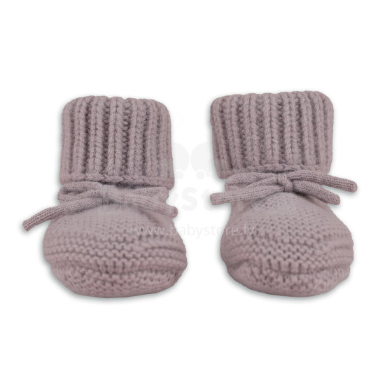 Jaunums! Lodger Slipper Merino vilnas čībiņas, Rose, 0-6m