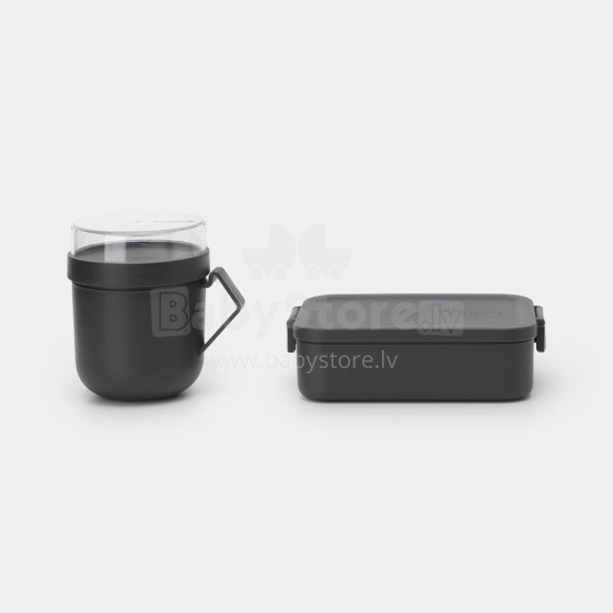 BRABANTIA Make & Take pusdienu komplekts, dark grey