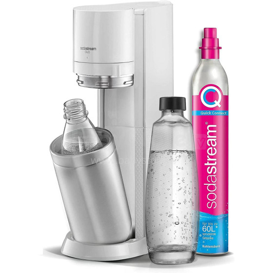 SodaStream gāzēto dzērienu pagatavošanas ierīce DUO, balts