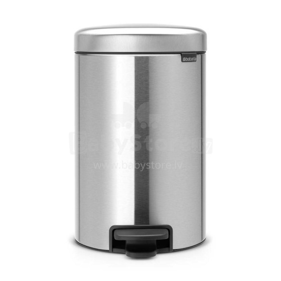 BRABANTIA atkritumu tvertne ar pedāli NewIcon, 12 l, Matt Steel