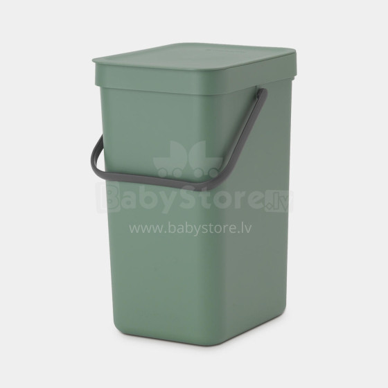 BRABANTIA atkritumu tvertne Sort & Go, 12 l, Fir Green