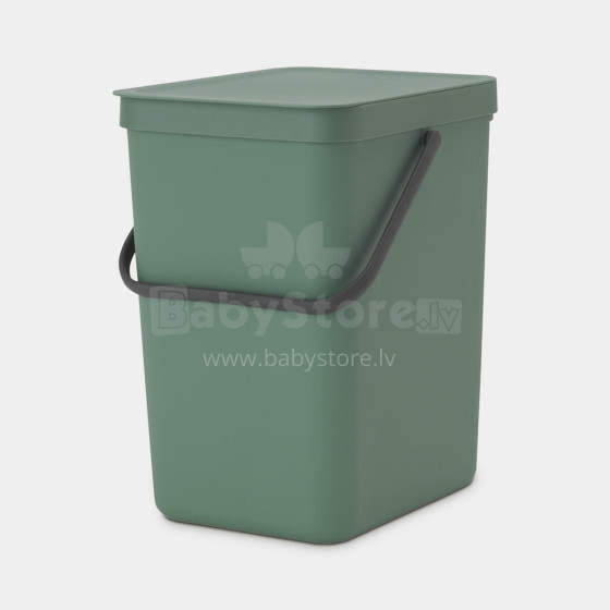 BRABANTIA atkritumu tvertne Sort & Go, 25 l, Fir Green