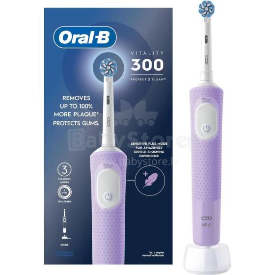 Akcija! BRAUN Vitality PRO el.zobu birste, Violeta