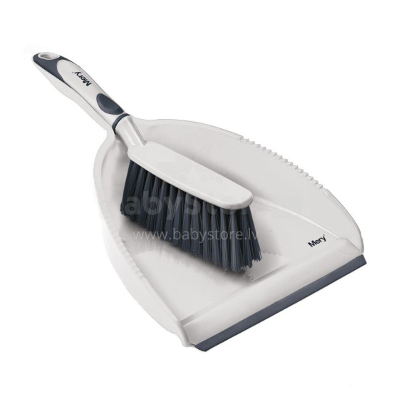 Scrubbing scoop with brush